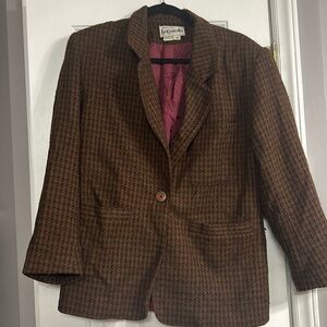 Vintage 80’s lined blazer